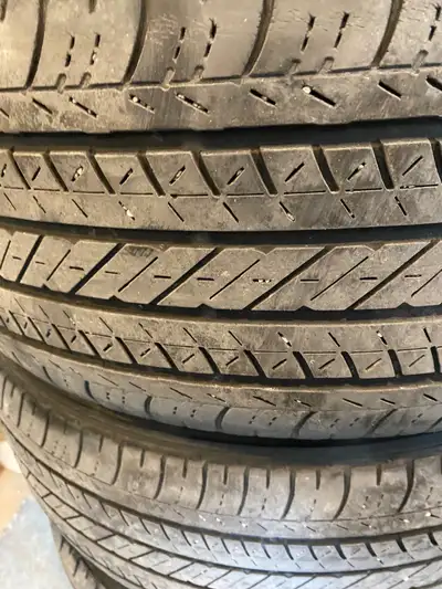 4 free all season tires. 215/55/17. About 6/32 tread left so a good season or 2 left. They’re from m...
