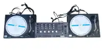 Technics SL1200  turntables and DJM-3000 Rotary Mixer
