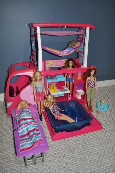 Barbie Camper, Barbie Dolls & Accessories, View more