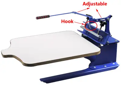 1 Color 1 Station Silk Screen Printing Press 006207, View more