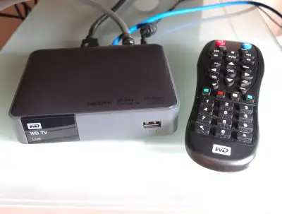 Western Digital WD TV Streaming Media Box Movie Player USB HD, View more