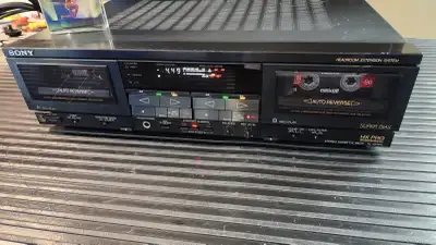 Sony Cassette Deck TC-WR810 DUAL AUTO-REVERSE, View more