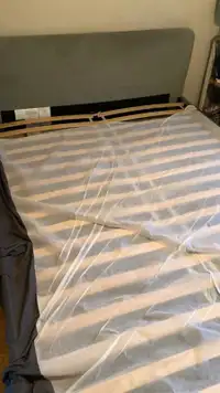 Ikea QUEEN - BED (Slattum ikea)