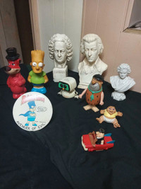 Collectible figurines. 