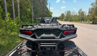 2025 Polaris Sportsman 850 Ultimate Trail Camo- odometer 8kms Still covered under factory warranty....