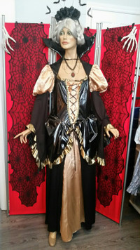 Ladies Mid Evil Vampire Costume