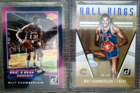 Wilt Chamberlain Basketball Card Lot