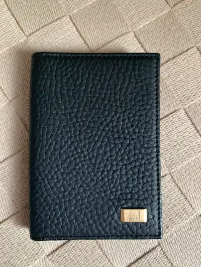 Authentic Dunhill Black Leather Cards Case Wallet ! ! !, View more