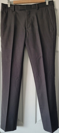 Topman Men’s Dress Pants (Charcoal Grey)
