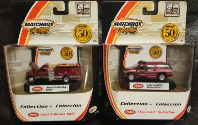 Matchbox 50th Anniversary Diecast Coke Coca-Cola Firetruck, View more
