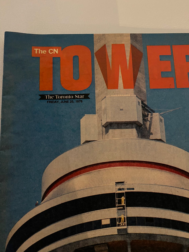 Toronto Star Insert - CN Tower in Arts & Collectibles in Oshawa / Durham Region - Image 2