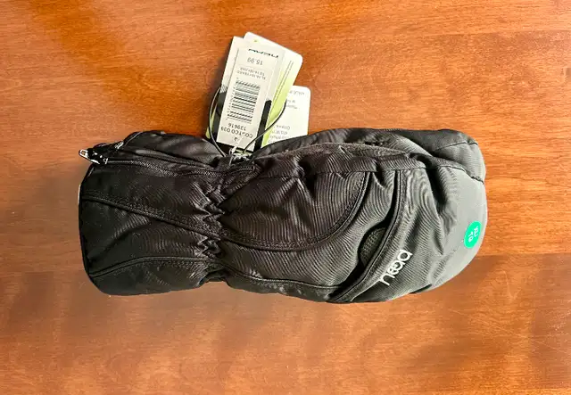New pair of children's mittens, size XL, Head, black62863737740291121
