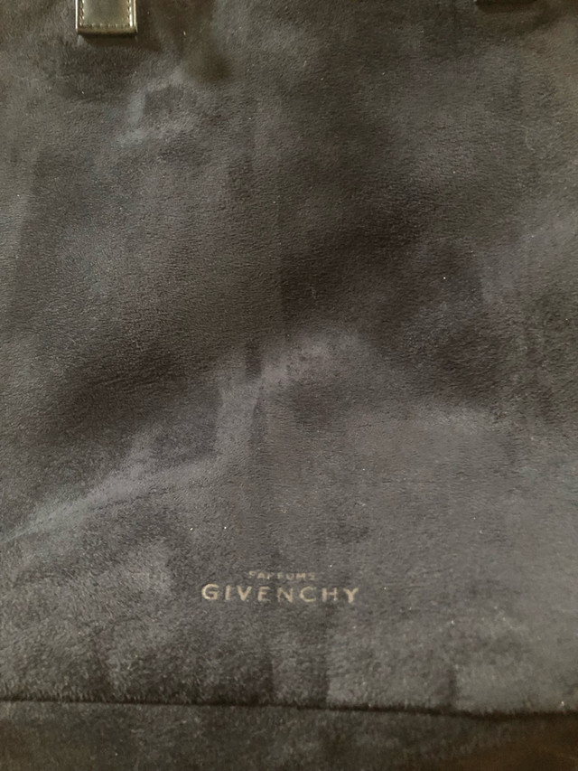 Givenchy Parfums Black Faux Suede Tote Bag Purse in Women's - Bags & Wallets in Red Deer - Image 2