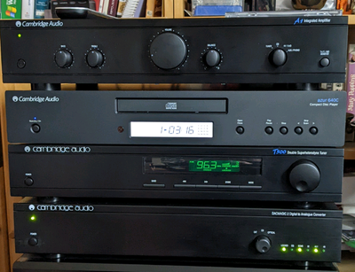 Cambridge Audio A1 Amp, Azur 640C, T500 tuner, DACMAGIC 2, View more