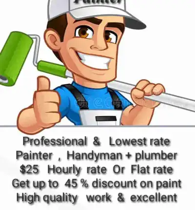 VERY AFFORDABLE  Painters  & Handyman, View more