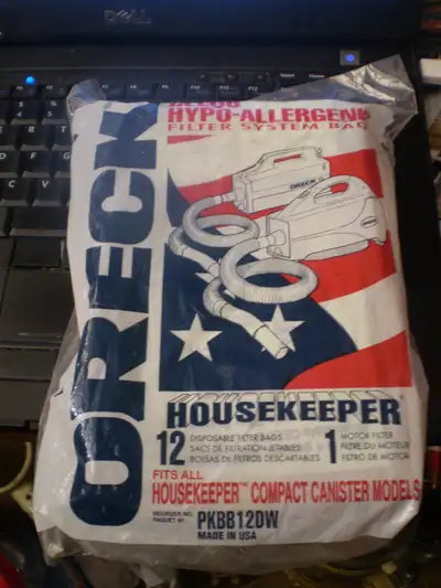 ORECK HOUSEKEEPER BAGS-HYPO ALLERGENIC- $1 EACH, View more