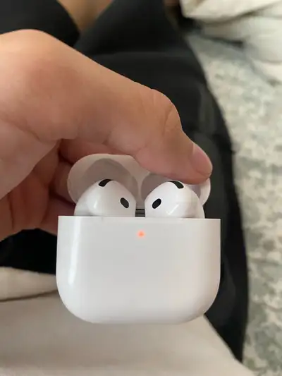 Selling my like-new Apple AirPods 4th generation, which deliver high-quality sound and a comfortable...