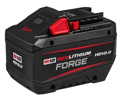 Milwaukee M18 High Demand (HD) 12.0 Ah REDLITHUM FORGE Battery, View more