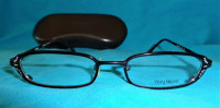 Vera Wang RX Eyeglasses V154 49-17-135 CB Handmade in Japan NEW