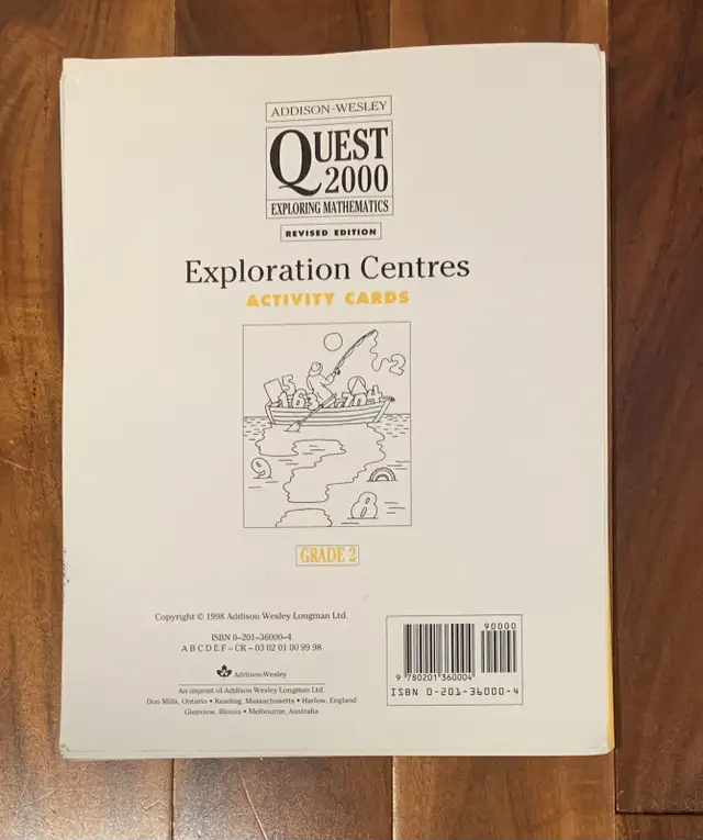 Math Quest Grade 2 Activity Centre Task Cards Set | Textbooks | City of ...
