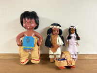 Vintage Indigenous dolls