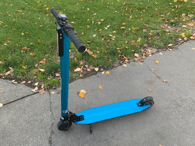 BLUE LITHIUM POWERED ELECTRIC SCOOTER in eBike in Strathcona County