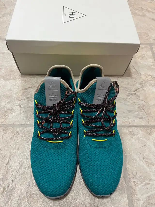 ADIDAS PW TENNIS HU #CQ1872 Size 9 Men’s Shoes Pharrell Williams in Men's Shoes in St. Catharines - Image 3