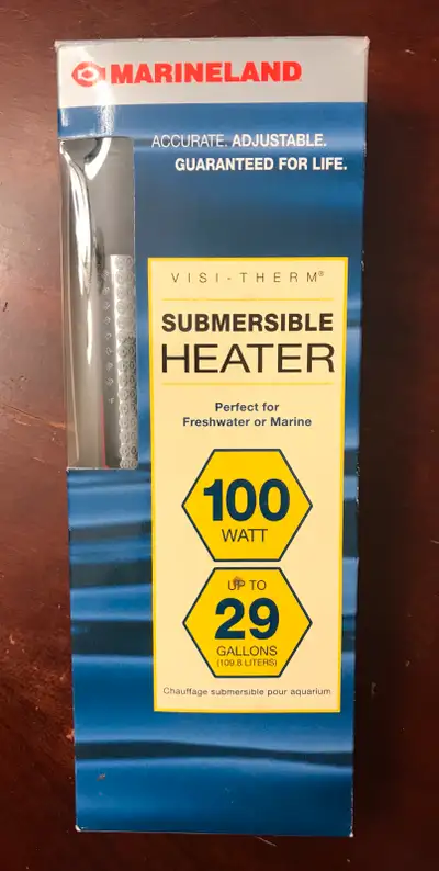 Marineland Aquarium Heaters - Brand New, View more