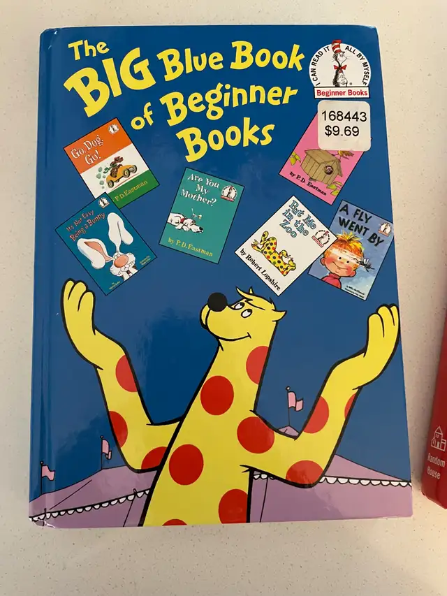 Dr Seuss Big Beginner Books X2- Red and Blue in Children & Young Adult in London - Image 3