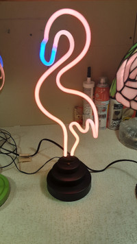Pink Flamingo Neon Lamp