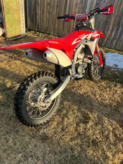 2021 Honda crf250rx bike had 45 hours on it all original brake pads and chain sprockets. Bought bran...