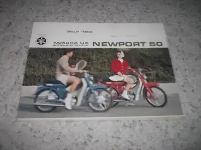 For sale: Yamaha U5 Newport 50cc Original Brochure in very good condition... This item is 6 pages an...