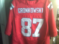 NFL JERSEY GRONKOWSKI NIKE NEW WITH TAGS SIZE 48 PATRIOTS