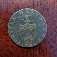 1794 Half Penny Portsea Coin