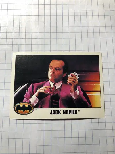 Batman Jack Napier Card, View more