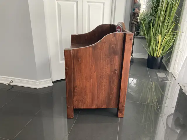 Wood Storage Bench / Banc de rangement en bois in Arts & Collectibles in Gatineau - Image 6