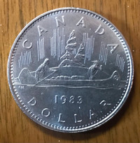 monnaie de 1$ du canada 1983