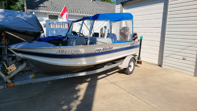 94 Smokercraft Pro-Alaskan 155 - Fishing Boat in Powerboats & Motorboats in St. Albert