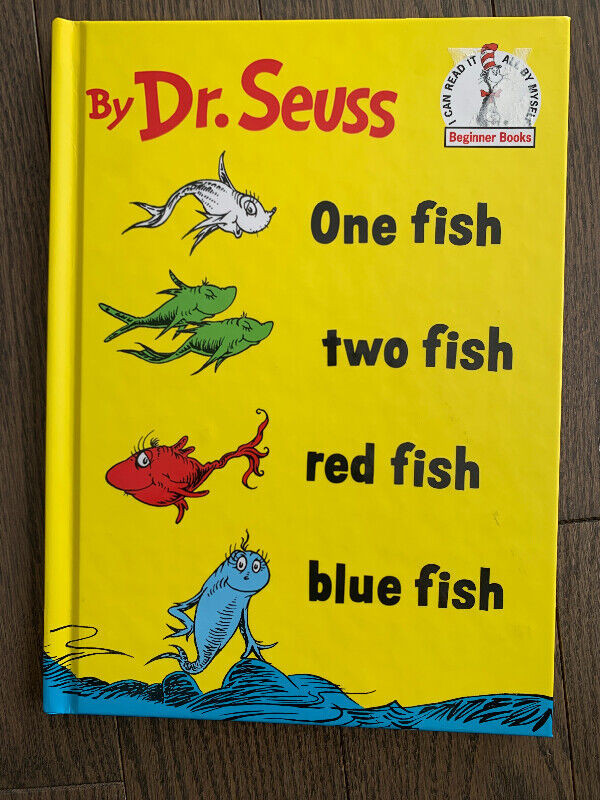 Dr Seuss - one fish two fish red fish blue fish- children’s book dans Livres jeunesse et ados  à Ottawa