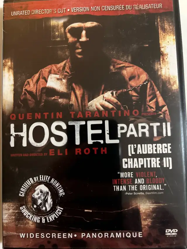 hostel part 2 / DVD / bilingue 10$. in CDs, DVDs & Blu-ray in Lévis - Image 2