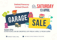 Vanscoy Garage Sale 