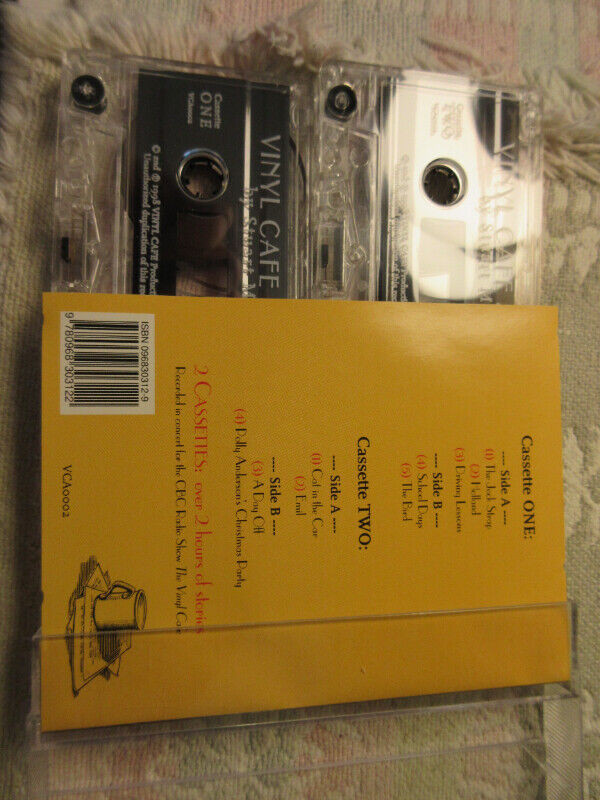 Vintage Stuart McLean Vinyl Café Stories on 2 cassette tapes $10 in CDs, DVDs & Blu-ray in Timmins - Image 2