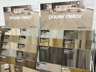 NEW TRENDS ON LAMINATE FLOORING OPTIONS SUCH AS IN HAUS OR POWER DEKOR @SQUAREFEOOT FLOORING MISSISS...