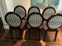 Dining chairs 4@$50 + 2 free