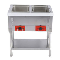 Commercial Electric 2 Well Steam Table -All Sizes Available