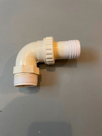 Swimming pool 1 1/2 fitting union elbow adapter