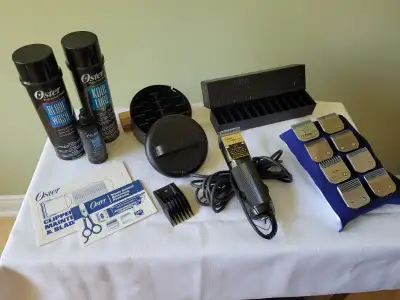 OSTER PRO tondeuse, avec 8 lames en surplus animaux, View more