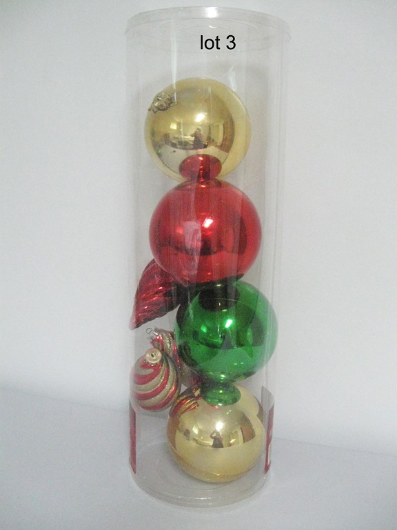 3 lots de grosses boules de Noël dans Décoration intérieure et accessoires  à Granby - Image 4