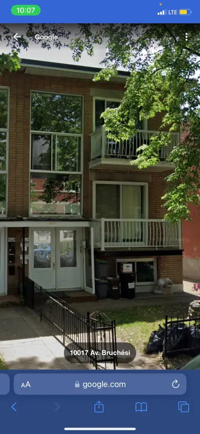 Ahuntsic, 4 1/2 a LOUER, for RENT