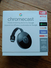 Chromecast media streaming device